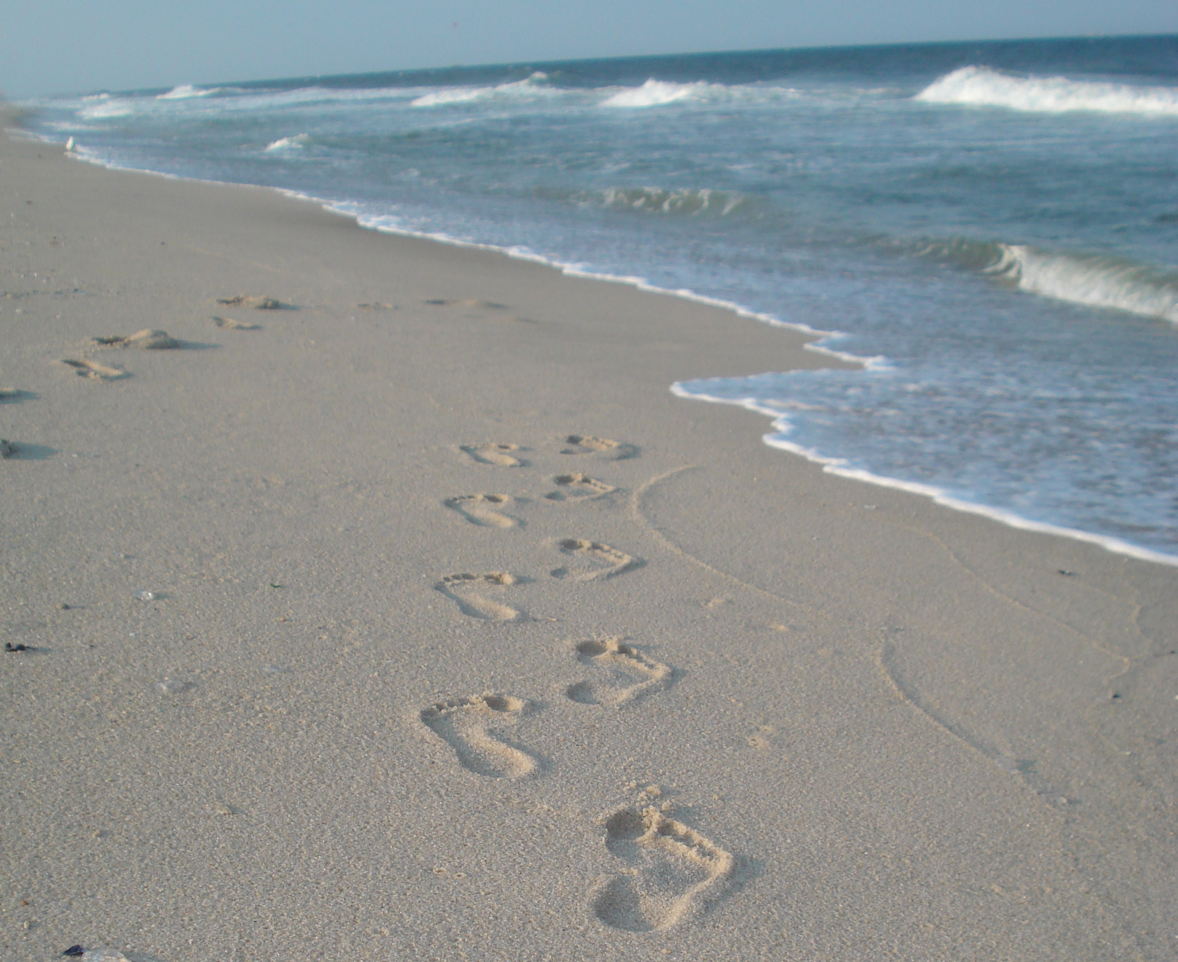 Barefoot on Sand